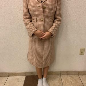 Vintage tweed Koupy two-piece suit — perfect for work or on the town!